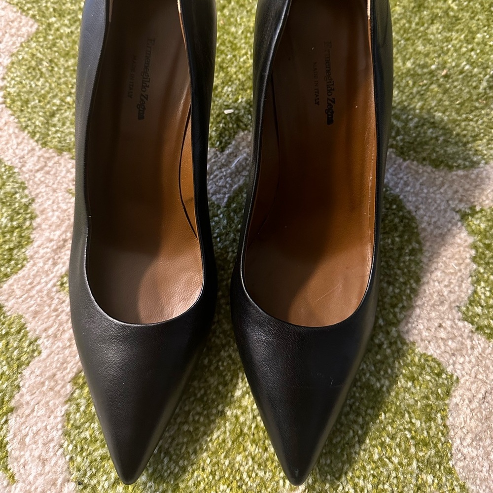 Ermenegildo Zegna Black Heels